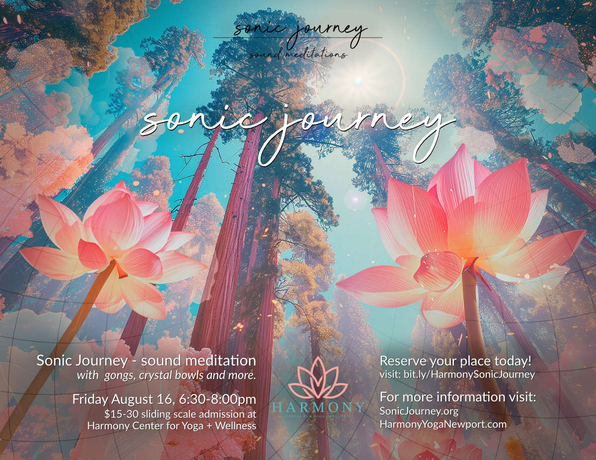 Sonic Journey at Harmony Yoga Center 081624