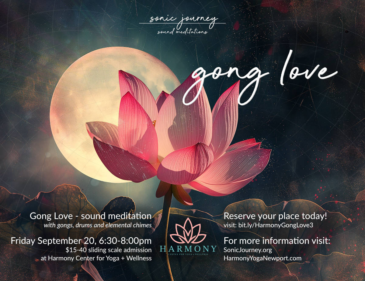 Harmony Yoga Center Gong Love 092024