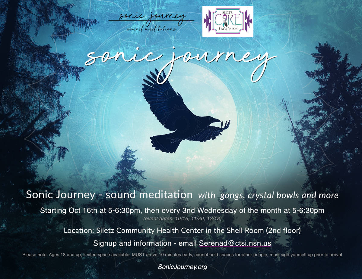 Sonic Journey at the Siletz Community Health Center